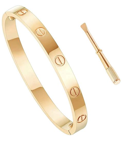 cartier bracelet screw on